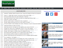 Tablet Screenshot of directofutebol.com